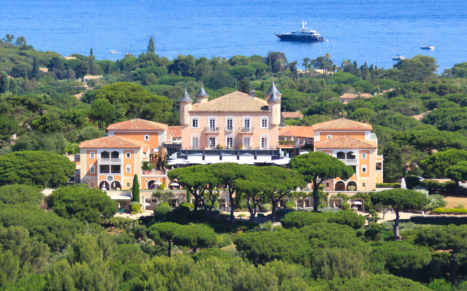 Отель 5* на Лазурном берегу в Сан-Тропе Chateau de la Messardiere